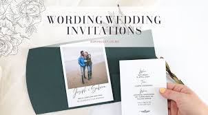 wording wedding invitations be my