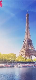 Sky Blue Eiffel Tower Nature Paris City
