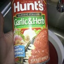 herb pasta sauce and nutrition facts