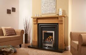 Oak Fireplace With Corbels