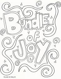 How to get what you want from a baby shower. Baby Coloring Pages Doodle Art Alley