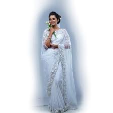 white wedding saree epitome of