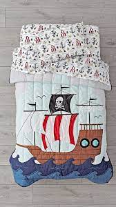 pirate toddler bedding yo ho ho