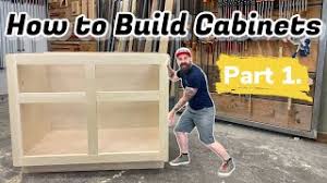build cabinets the easy way how to