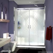 visions sliding shower door base
