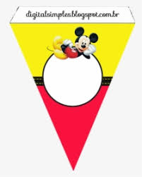 mickey mouse banner png images free