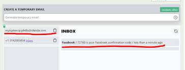 temp mail for facebook insram and