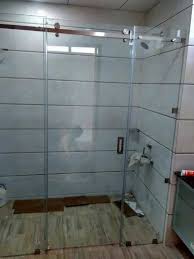 Clear Tuff Shower Cabin Glass Partition