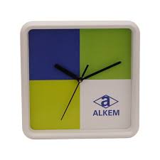 Alkem Square Shaped Custom Wall Clock