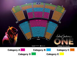 Genuine Mandalay Theater Seating Chart Michael Jackson One