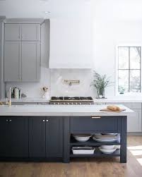 46 Blue And Grey Kitchen Designs That
