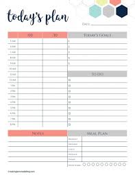 047 Schedule Template Printable Time Daily Timetable Chart