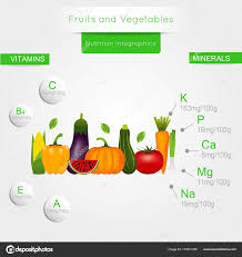 Healthy Vegetables Infographics Chart Graph Quality Vector