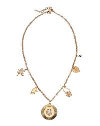 Maybe you would like to learn more about one of these? 14 Karat Gold Charms Necklace Neiman Marcus