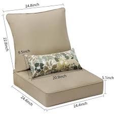 Deep Seating Lounge Chair Cushion