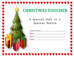 Editable Christmas Gift Certificate 323015626774 Free Christmas