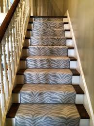 print stair runner traditional