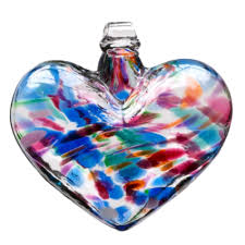 Gift Handblown Glass Heart