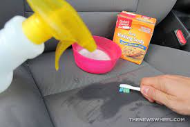 Dab directly onto the stained area, and scrub lightly with a brush. How To Get Out Those Pesky Car Carpet Stains The News Wheel