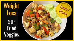 stir fried vegetables with paneer