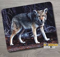 spirit of the wolf artistic mouse pad