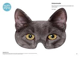 Die neuesten bücher bei amazon.de. Katzenmaske Basteln Happydadoo