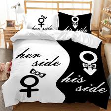 Black And White Striped Comforter Set