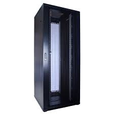 42u server rack with perforated door