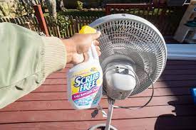 how to clean fan without taking it