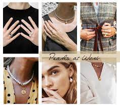 a guide to wearing pearls at work