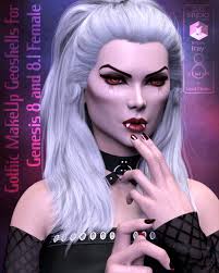 gothic makeup geoss for genesis 8