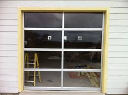 full view glass garage doors cedar
