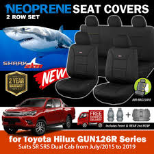 Sharkskin Neoprene Seat Covers For