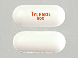 Tylenol 500 Pill Images White Capsule Shape