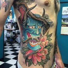 40 Best Japanese Mask Tattoos Designs And Ideas 2018