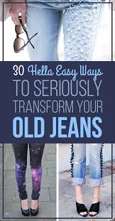 Leave your jeans at least overnight to let the paint set. 30 Hella Easy Ways To Seriously Transform Your Old Jeans
