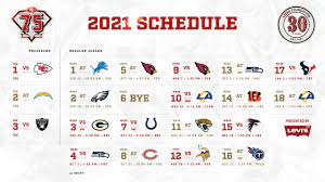 the 49ers 2021 NFL Schedule