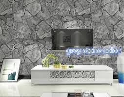 3d pvc stone pattern wallpaper home