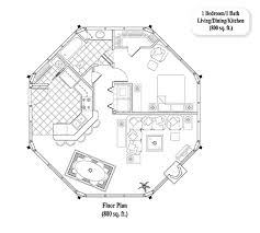 Guest House Floor Plan 1 Bed