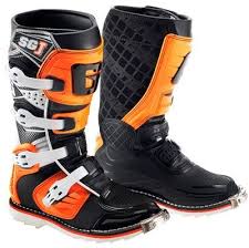 Gaerne Sgj Orange Black Kids Mx Boots