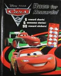 Details About Disney Pixar Cars Race For Rewards Chart Cars 2 By Disney Hardback Book The