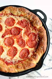 soft and chewy pretzel crust pizza