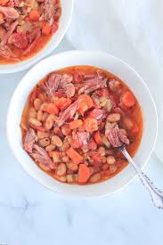 instant pot ham and bean soup