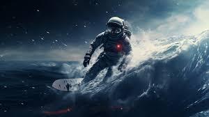 astronaut surfing hd adventure