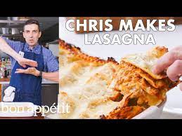 chris makes ba s best lasagna from