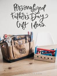 Looking for more gift ideas? Personalized Fathers Day Gift Ideas Daddy And Me Gifts Lemon Thistle