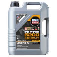 top tec 6200 sae 0w20 engine oil
