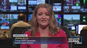 It's not clear when ellis reportedly tested positive or whether the white house has begun contact tracing to gauge who else she may have exposed. Jenna Ellis On President Trump S Re Election Strategy C Span Org