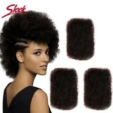Brooklynhair.com provides 100% premium human hair extension. 14 Natural Colour Braid Hair Sleek 100 Human Hair Afro Kinky Curly Wave Bulk Ebay