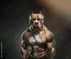 bodybuilding american pit bull terrier